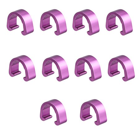 10 stk sykkelbremsekabelklips faste klemmer bremse girskifter kabelklips