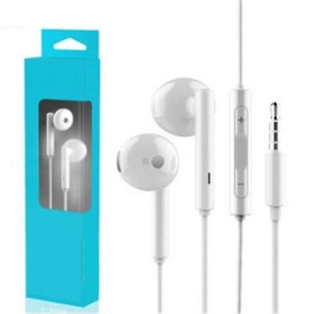 Trådbundna hörlurar Semi In Ear Trådbundna hörlurar Hög känslighet Ergonomiska in ear-hörlurar 120 cm för Honor