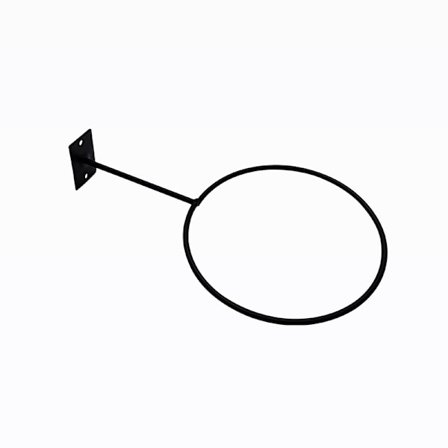 6-pakning veggmontert ballholder for basketball, fotball, volleyball