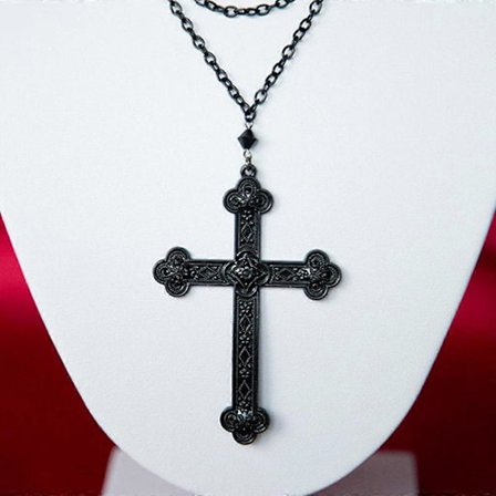 Gotiskt Kors Halsband Goth Smycken Festsmycken Damsmycken Present till Flickor