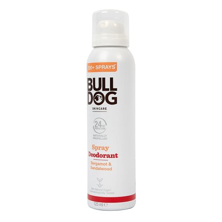 Bulldog Bergamot & Sandalwood Spray Deodorant 125 ml, Parfumer & Dufte, Dufte, Deodorant
