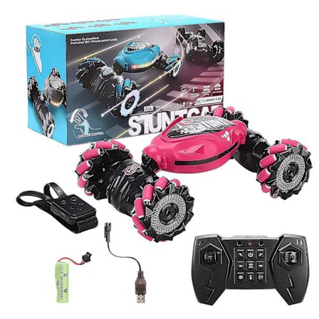 Rc Stunt-auto Gesture Sensing 2.4g 4wd Off-road Twisting Climbing Truck