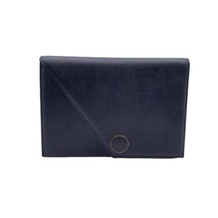 Yves Saint Laurent Vintage, Pre-owned Leather clutches Zwart, Dames, Maat:ONE Size,leer