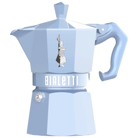 Bialetti Mokkabrygger 3 kopper, blå | KitchenOne