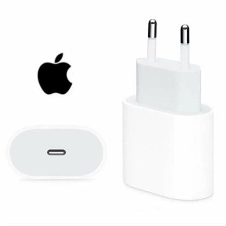 2025 Original 20W USB-C Strömförsörjning för iPhone 16 15 14 13 mini Pro Max Typ C snabbladdare för Apple Kabel för iPhone 12 Plus