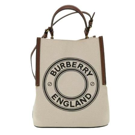 Burberry Vintage, Pre-owned Canvas handbags Bruin, Dames, Maat:ONE Size,leer