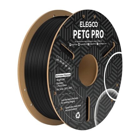 ELEGOO PETG Pro Filament (sort)