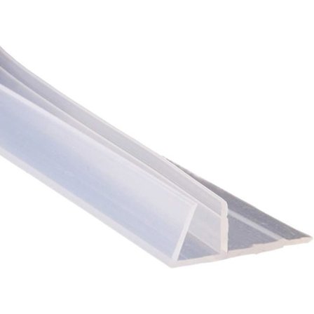 Badedør tetning dusjskjerm buet vindustetning rett form eller gummi L