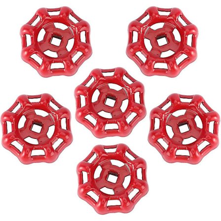 6 stk. Vandhanegreb Ventilkontaktgreb, udskiftning af afspærringventil håndhjul Udskiftning af vandhane