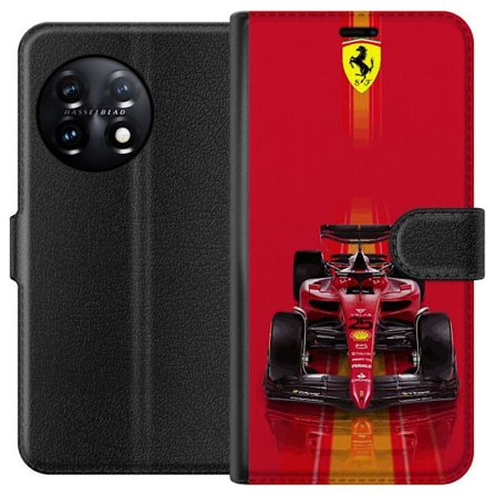 Yhteensopiva Lompakkokotelo OnePlus OnePlus 11 Ferrari Formula 1 -auto ikonisessa punaisessa muotoilussa urheilullisella tarkkuudella
