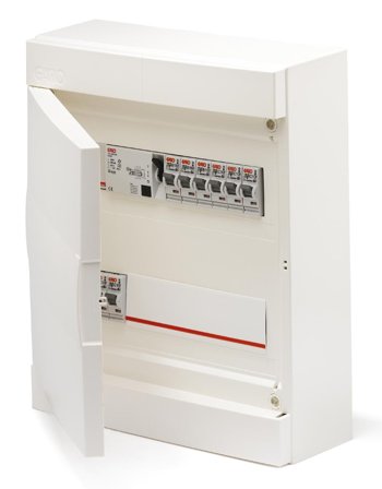 Garo NUP 226 Sentralapparat Ferdigkoblet, IP31 2 x 26 moduler, Elfordeling & strømforsyning