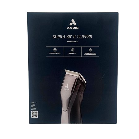 Andis Supra ZR 2 Cordless Detachable Blade Clipper, Hår, Styling Tools, Hårtrimmere