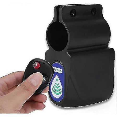 Tyverisikret Cykel Lås 120db Alarm Sikkerhedslås 0,1 Kg Ultralet Trådløs Fjernbetjening Cykelalarm