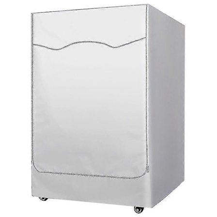 Sølv Tørretumblerdæksel, Vaskemaskine Dæksel Premium Beskyttende Dæksel Til Vaskemaskine Og Tørretumbler (58-65 Cm)