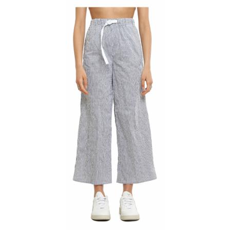 White Sand, Striped Belt Pants Wit, Dames, Maat:3XL