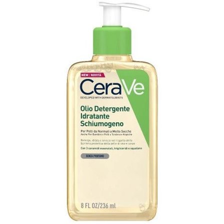 Cerave Olio Detergente Idratante Schiumogeno 236ml