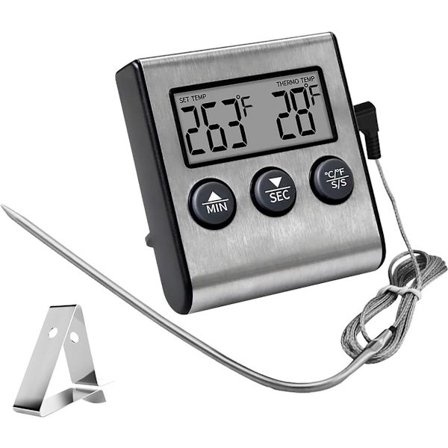 Digital Kötttermometer för Ugn och Mat - Exakt Temperaturmätning
