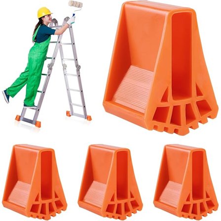 Tikapuiden jalkasuojat 4 kpl, liukumattomat tikapuiden jalat, korvaavat tikapuiden jalat