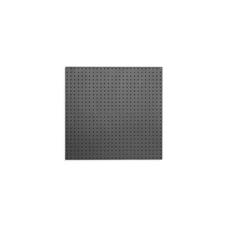 Wall mounted tool panel DIRECT, 1000x1000 mm, dark grey