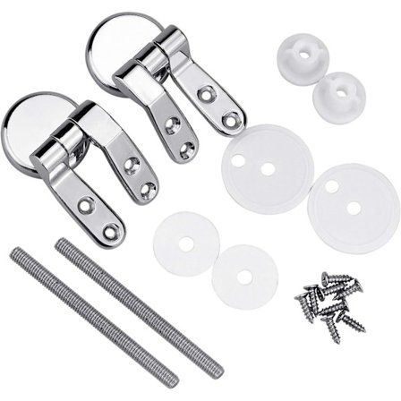 18 Dele Toilet Sæde Beslag, Toilet Sæde Beslag Med Kromhængsler