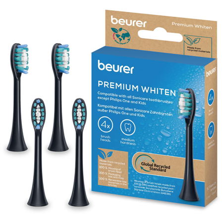 Beurer SC Premium Whiten Brush Heads 4-Pack