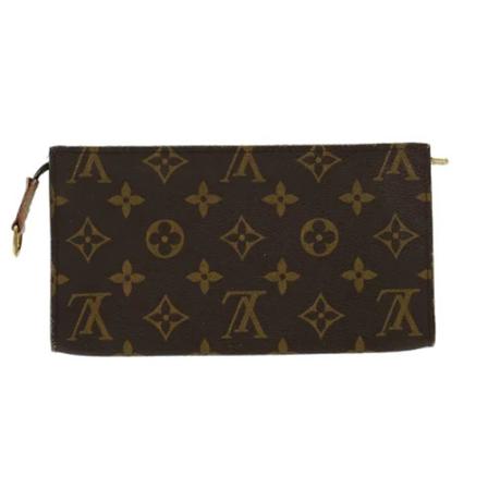 Louis Vuitton Vintage Brown Canvas Louis Vuitton Poche Toilette brun, Dam Vintage Väskor, Dam, Storlek: ONE SIZE