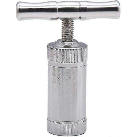 Pollenpress Verktyg Kraftigt Zink Högtrycks Metall Pollenpress T-kompressor Portabelt Enkelt Handtag (FMY)