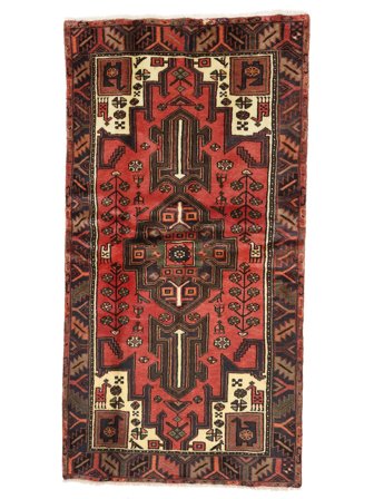 Medallion Small Hamadan Rug 100X195 Wool