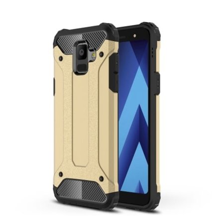Hybrid Armor Mobilskal Samsung Galaxy A6 (2018) - Guld