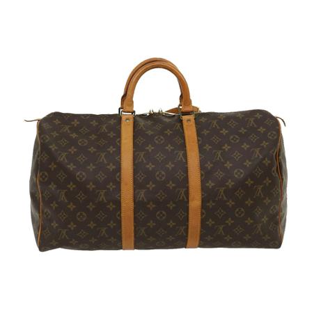 Louis Vuitton Vintage, Weekend Bags Bruin, unisex, Maat:ONE Size
