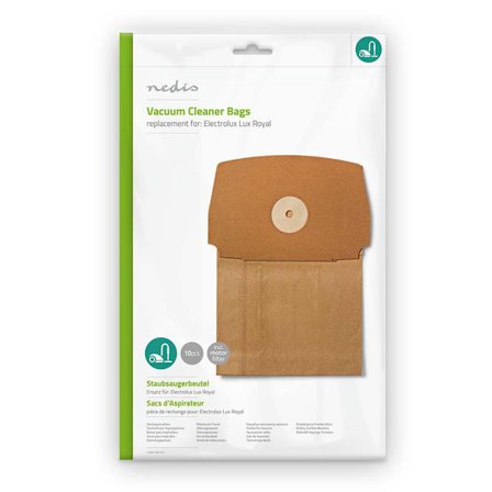 Dammsugarpåsar Electrolux Lux Royal 10-pack med motorfilter