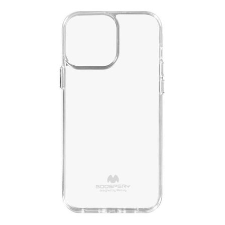 Coque - MERCURY - iPhone 13 Pro Max - Silikone Gel Fleksibel - Transparent Hvid - Beskyttelse mod Stød