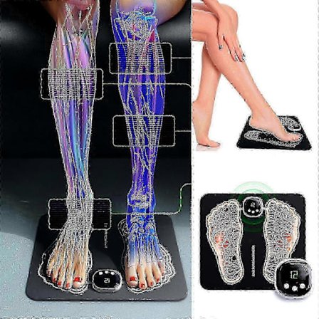 Fotmassasjeapparat for nevropati og sirkulasjon - Terapeutisk enhet for stående arbeidere med smertelindring