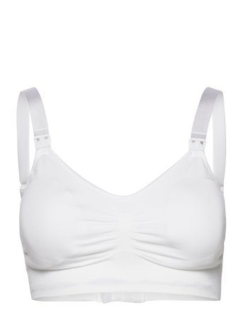 Carriwell Padded Maternity & Nursing Bra - White - M