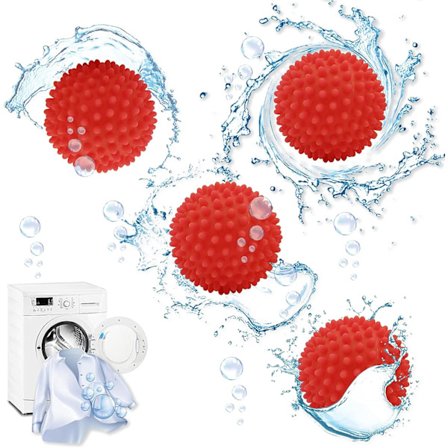 4 st torkbollar 6,8 cm tvättboll tvättmaskin boll torkboll hårborttagare boll tvättmaskin återanvändbar tvättboll maskintvättboll