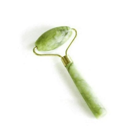 Ansiktsmassageapparat - MÉLUSINE - Roll-on i jade - Grön färg - För kvinnor - Vuxen