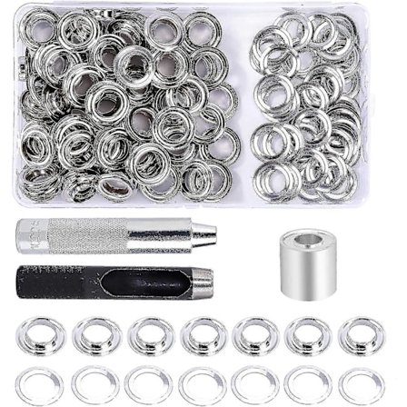 Öljettverktygssats 12mm 100 Set med 3st Öljett