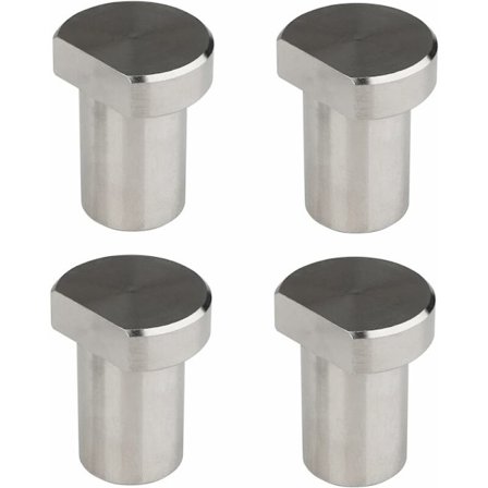 4 kpl Puuntyöstöpöydän Puristin 20mm, Alumiiniseoksesta Valmistettu Pysäytin Työpöydän Koirapuristin, T-ura Puuntyöstö Työpöydän Lisätarvikkeet 