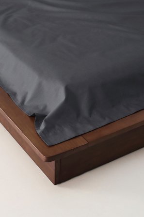 Jotex - Laken Dobbeltseng Økologisk Grå - ZACK - Kjøp Laken hos Jotex