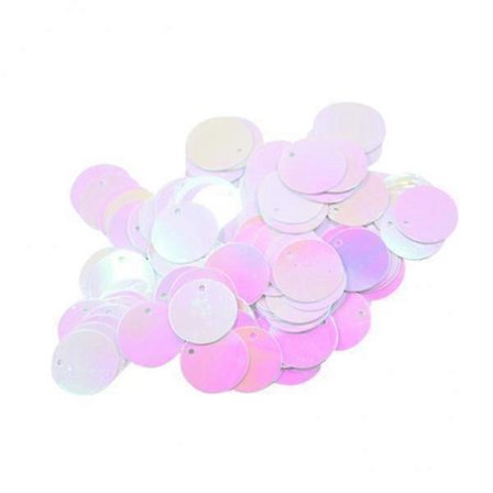 4- DIY Glänsande Runda Lösa Paljetter Sömnadshantverk 16mm Färgstarka