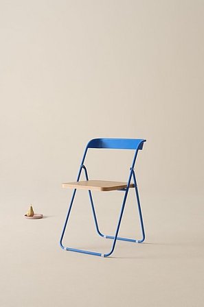 Jotex - Klappstol Järn - MDF Blå/ask FOLD - Köp Barnstolar hos Jotex