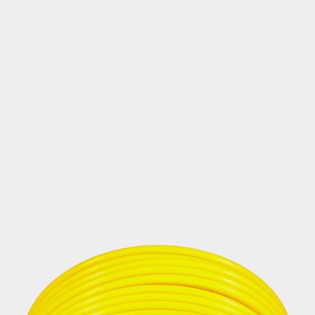 Verzinnte Kupferleitung Skyllermarks RK, rund, einadrig, 4 mm², 25 meter, gelb - Boot