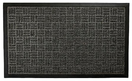 DØRMATTE ROBUST ANTRASIT 45X75CM