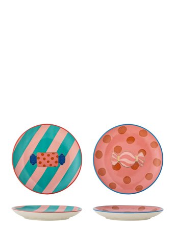 Caramella Plate Patterned Bloomingville