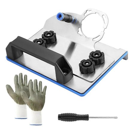 Vinkelsliperbrakett er egnet for 45° faskutting av fliser