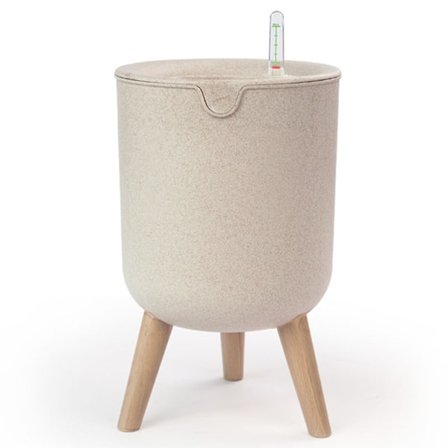 Automatisk selvvanningspotte med vannstandsindikator for balkong, stue og soverom