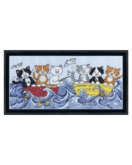 Broderikit Tavla Katter Till Havs