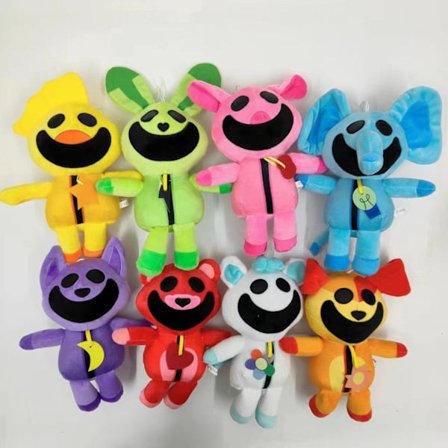 Poppy Playtime Poppy Playtime Smilende Critters Smilende Dyr Plussj