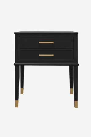 CosmoLiving by Cosmopolitan - Sidobord Westerleigh - Svart - Småbord - Från Homeroom