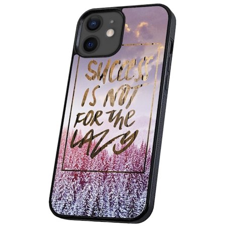 iPhone 12 Mini - Skal/Mobilskal Success Not Lazy